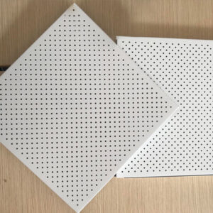 Trần Nhôm Clipin 300×300, đục lỗ đối xứng